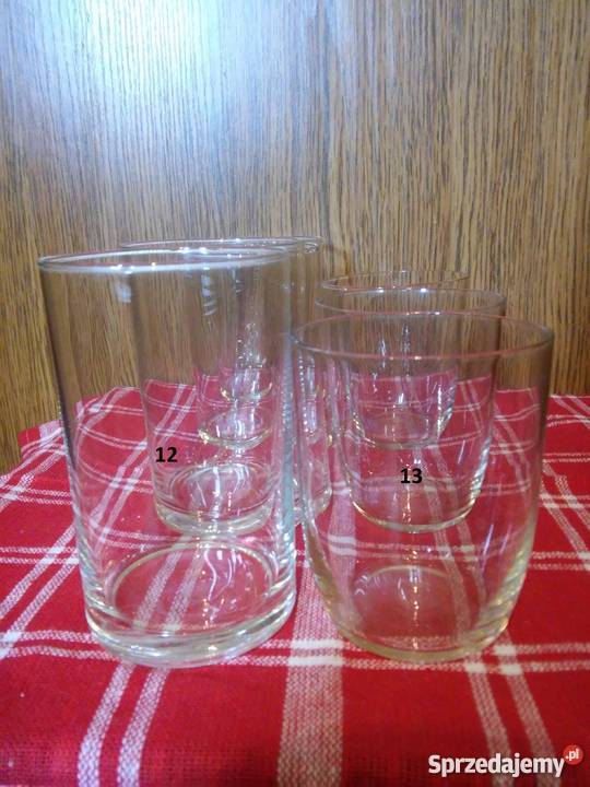 Szklanki miseczki kieliszki filiżanka zaparzacz przezroczysty