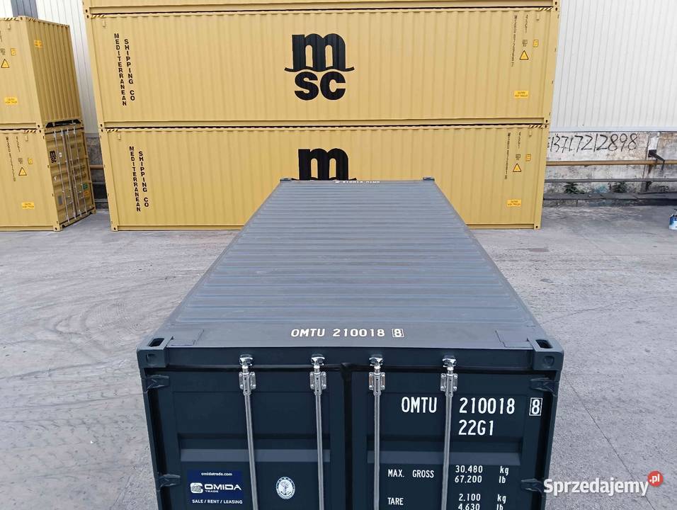 Kontener magazynowy morski 2025r 20DV nowy 6 Poznań