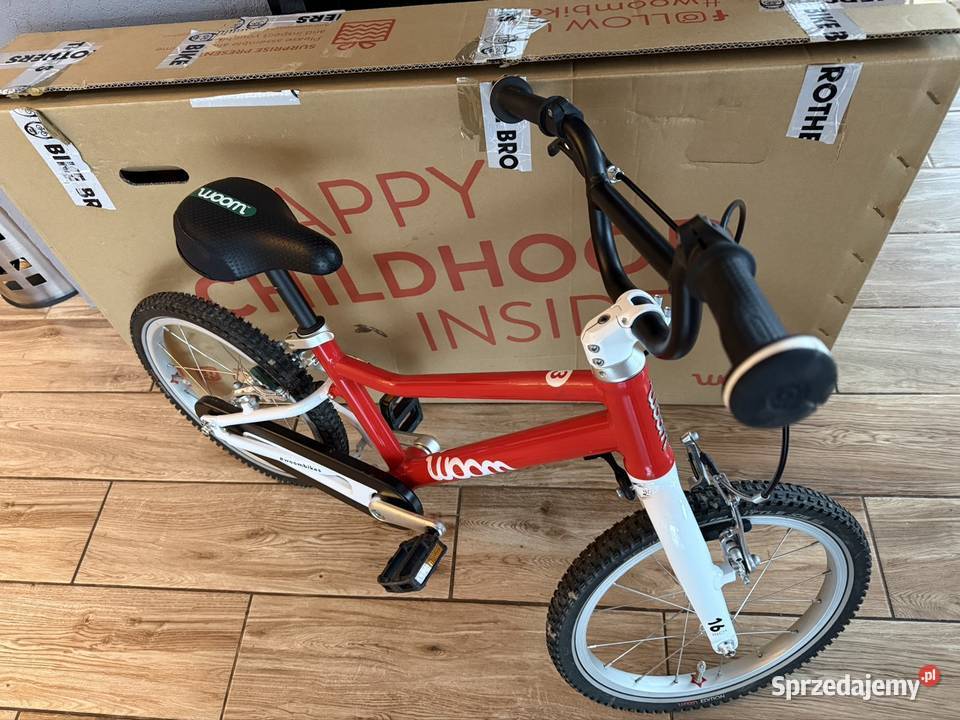 Rower Woom 3 16 idealny Dziecięce
