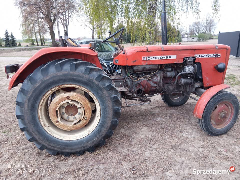 Ursus C360 3 p w oryginale 88 r Ursus lubelskie Werbkowice
