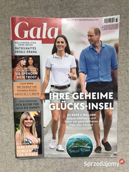 Niemieckie wydanie GALA 32 i 33 2022 Warszawa
