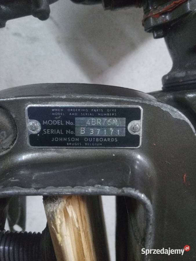 Silnik Zaburtowy JOHNSON 4