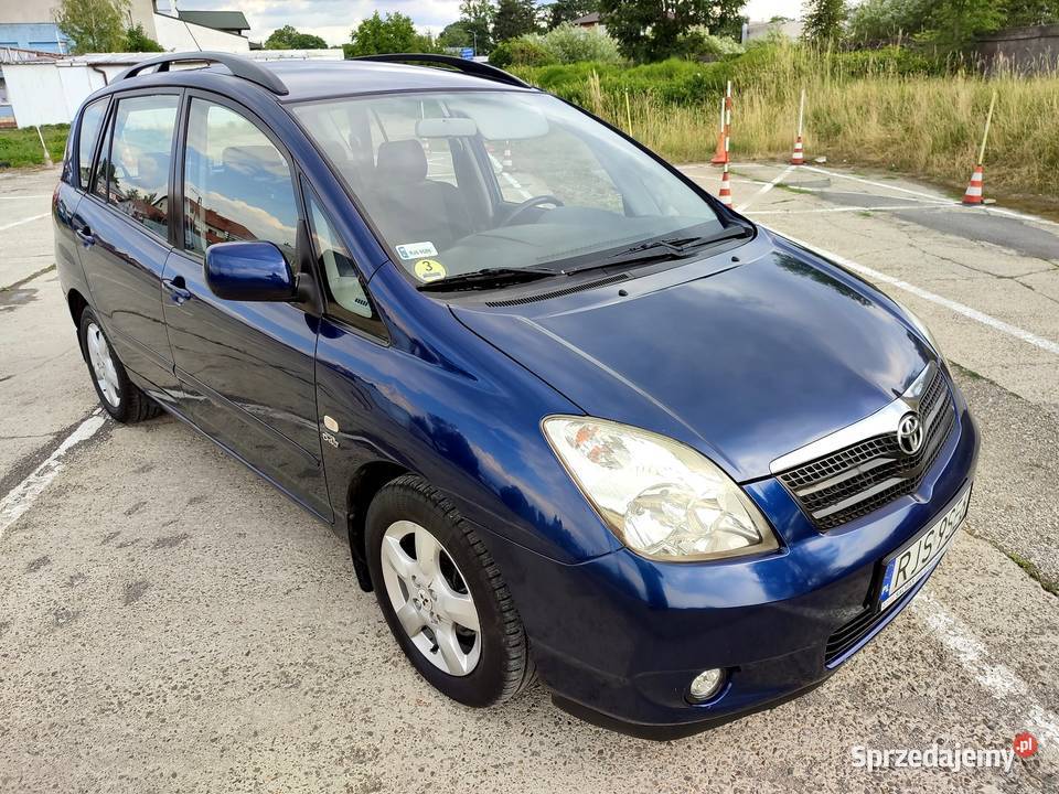 Toyota Corolla Verso 20 D4D 2001R Klima Rodzinny Jasło