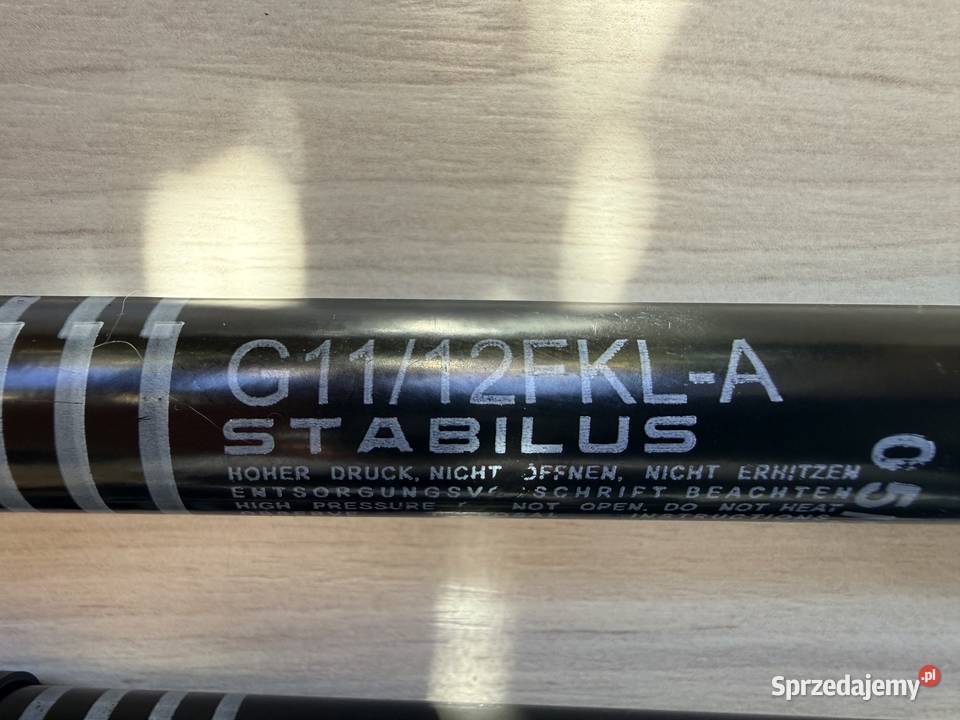 Siłownik gazowy pokrywy silnika BMW 7 G117 G125 Gdynia