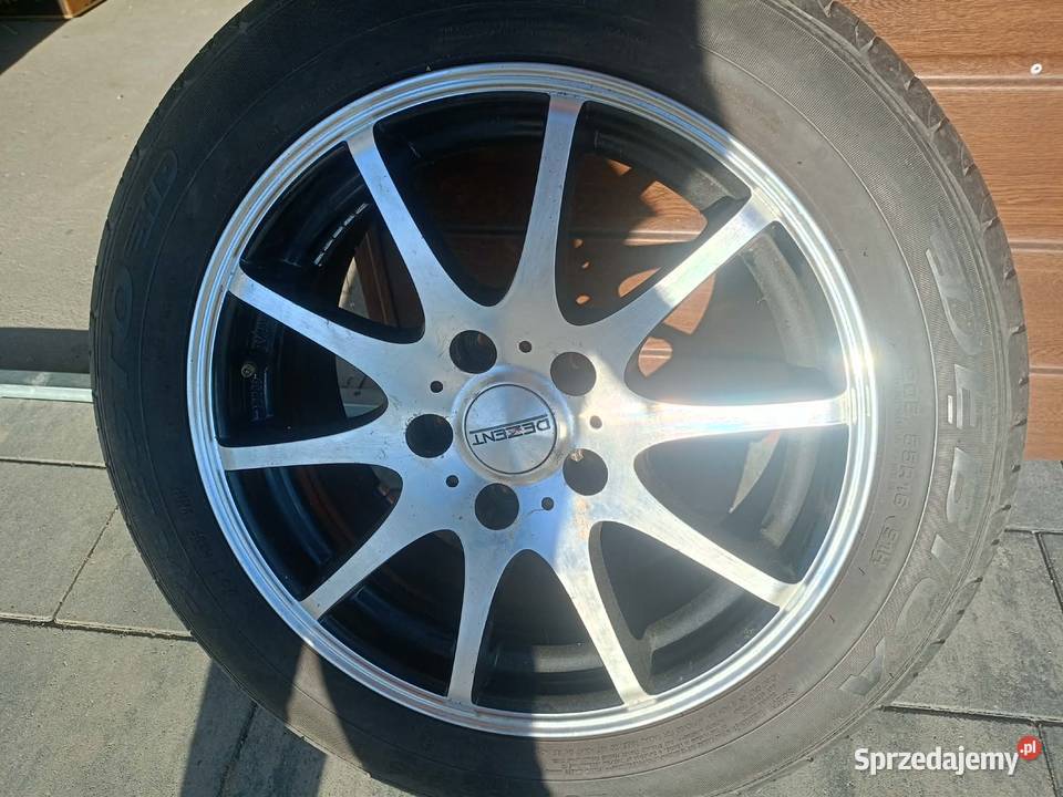 Felgi aluminiowe 4x DEZENT 16 5x112 opony 20555 aluminiowe Rakszawa