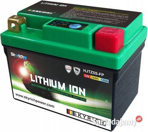 Akumulator litowojonowy Skyrich HJTZ5SFP YTZ5S Jelcz-Laskowice sprzedam