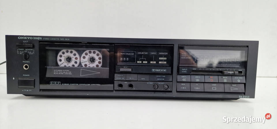 Magnetofon Onkyo Integra TA2350 Stereo Cassette Międzychód sprzedam