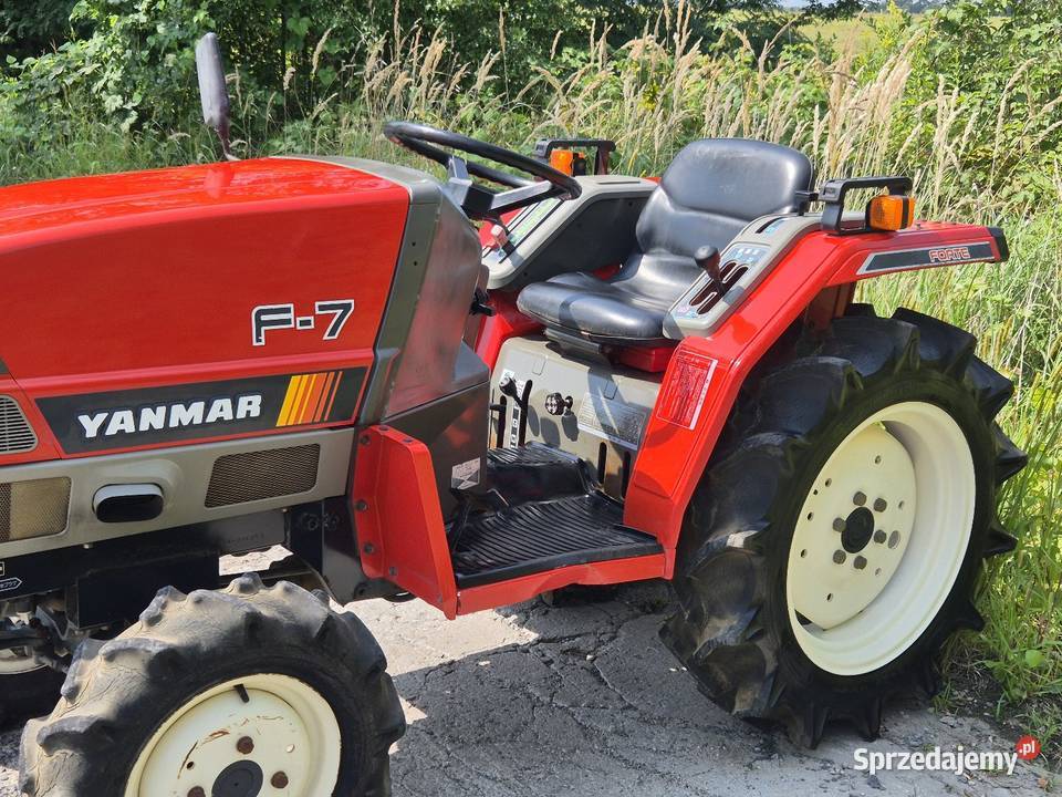 Traktorek traktor YANMAR F7D 16 44 Glebogryzarka Maluszyn