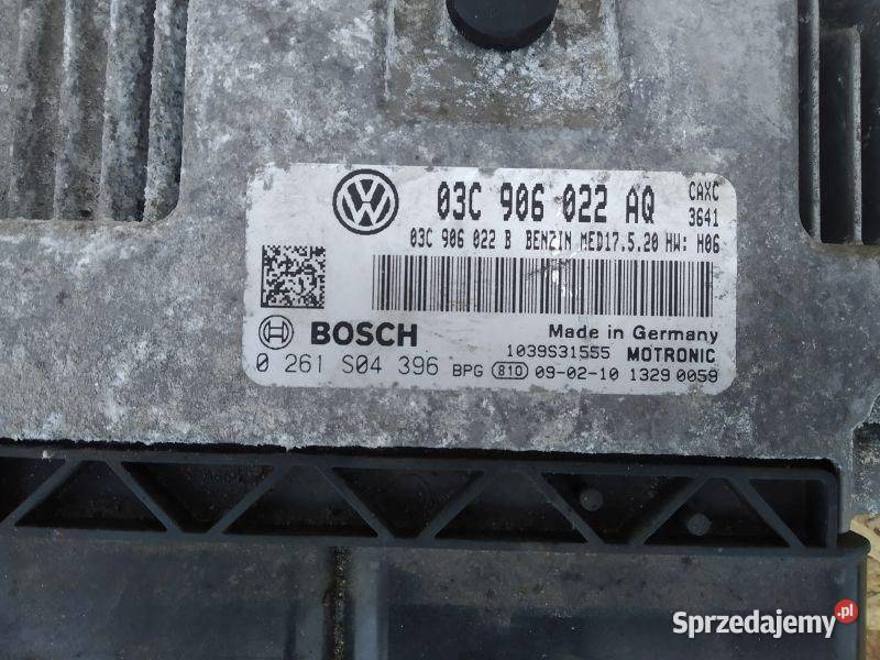 STEROWNIK SILNIKA KOMPUTER SEAT ALTEA LEON 14 Czujniki i sterowniki Gliwice