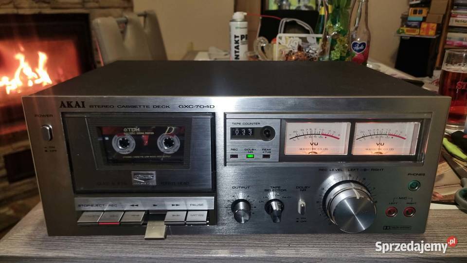 Magnetofon kasetowy Akai GXC704D 2Head Made in Warta