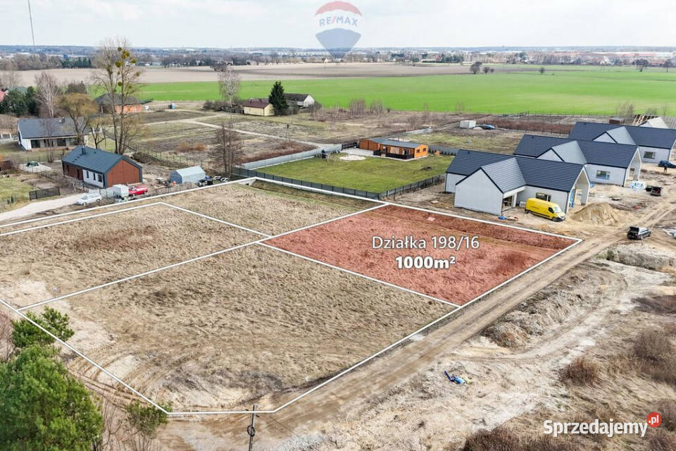 Działka 1000 m MPZP Kajetany gm Nadarzyn budowlana mazowieckie