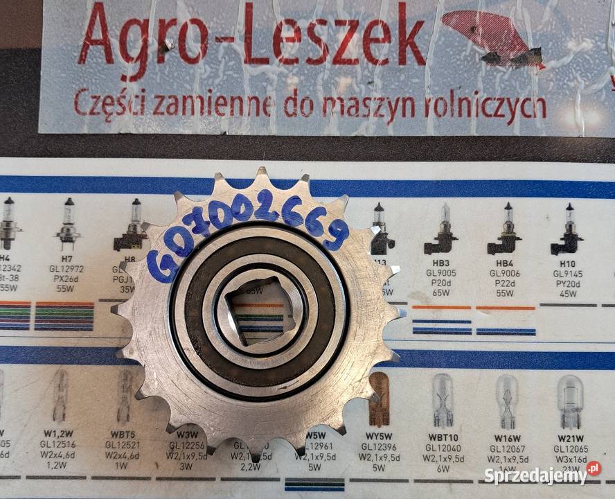 Gaspardo koło z wolnobiegiem z20 G07002669 16mm Bielsk Podlaski