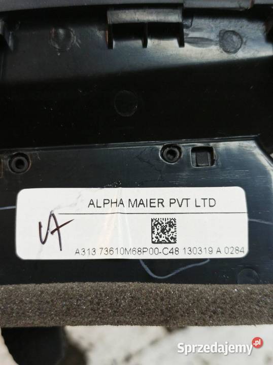 KRATKI NAWIEWU ŚRODKOWA PRAWA A31373610M Suzuki