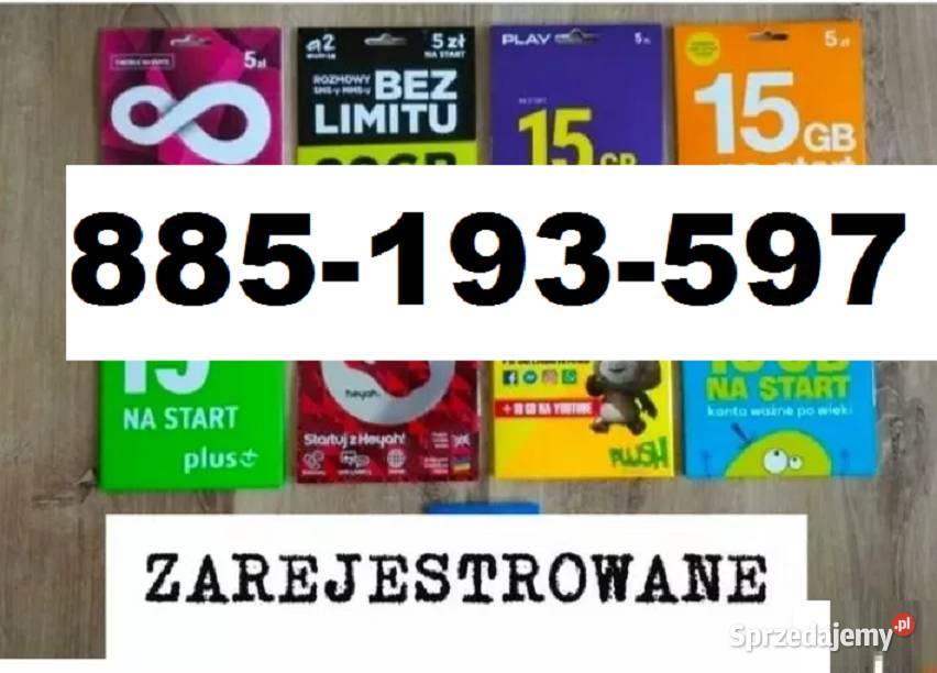 KARTA SIM ANONIMOWE porejestracji prepaid FastEthernet 100Mbit Katowice