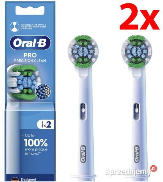 NOWE oryginalne końcówki ORALB PRO Precision Wrocław