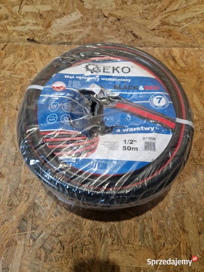 WĄŻ OGRODOWY 4WARSTWOWY 12 50m GEKO Głogowa