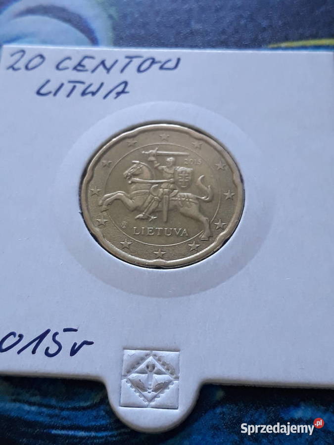 20 Eurocentów Litwa 2015 r