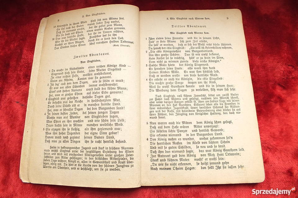 Stara książka z początku XX wieku Żary