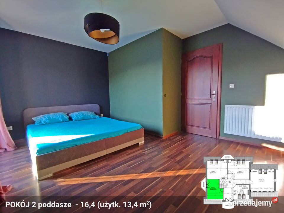 Dom koło Brzeska Okocim 229m2 działka 28 ar Liczba pokoi 6 Maszkienice