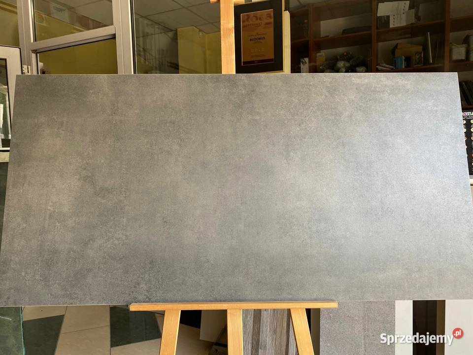 Gres 60x120 grafit cement Beton Home Design Zakopane