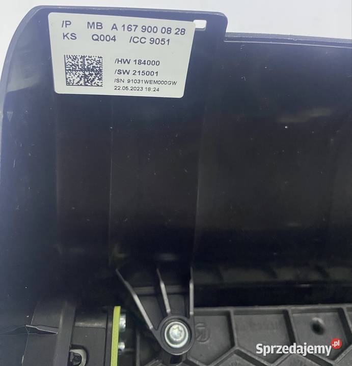 Przełącznik zespolony Mercedes GLE W166 Jasienica