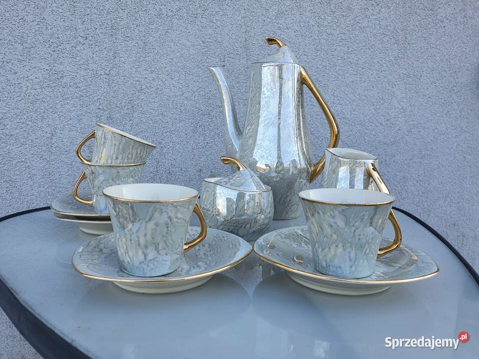 Chodzież serwis do kawy Iza Antyki, Sztuka, Kolekcje Myszków