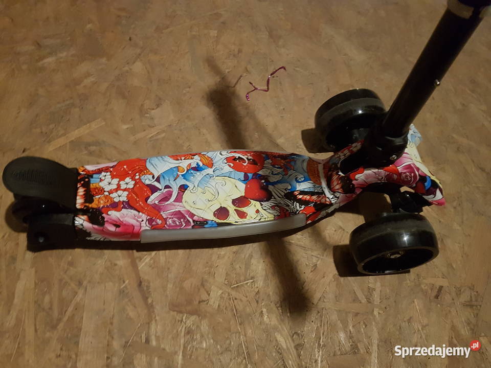 HULAJNOGA BALANSOWA CZTEROKOŁOWA KOŁA LED wielkopolskie Głogowa