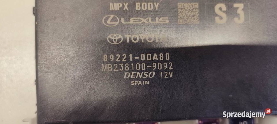 MAZDA 2 TOYOTA YARIS IV MODUŁ STEROWNIK SMART osobowe