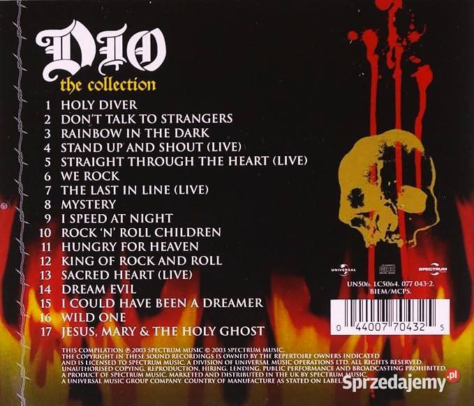 Album Gwiazdy Metalu Ronnie James Dio CD Nowa Katowice
