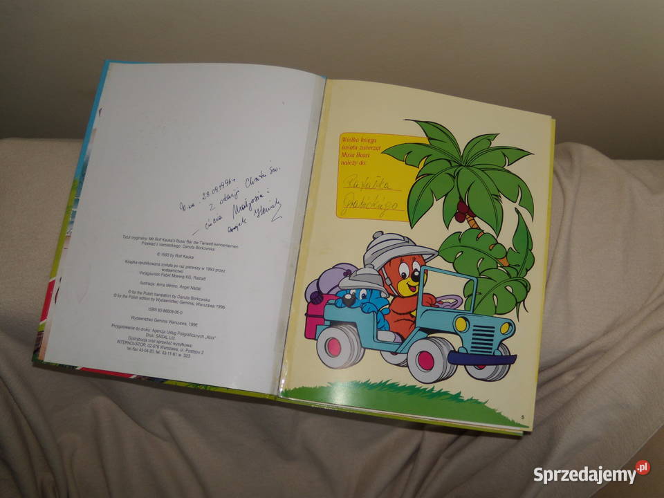 Miś Bussi przedstawia świat zwierząt Warszawa