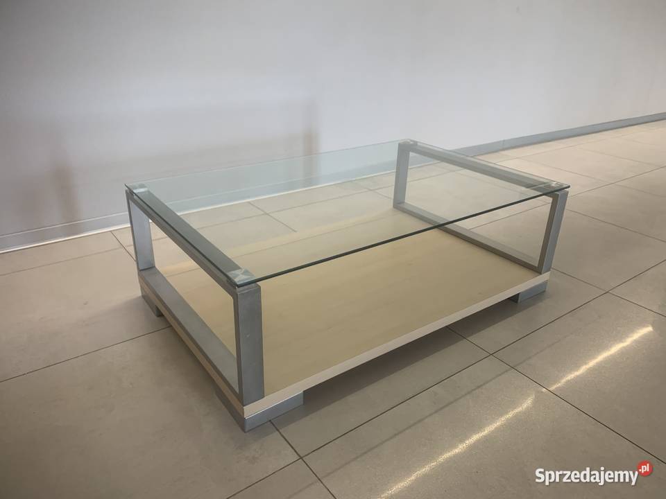 SZKLANA ŁAWA STOLIK OKOLICZNOŚCIOWY Z NIEMIEC Kalety