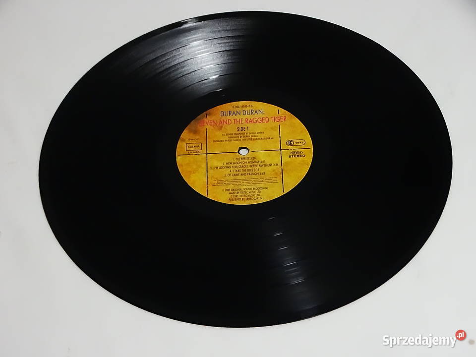 Seven and the Ragged Tiger Duran Duran LP winyl Biłgoraj