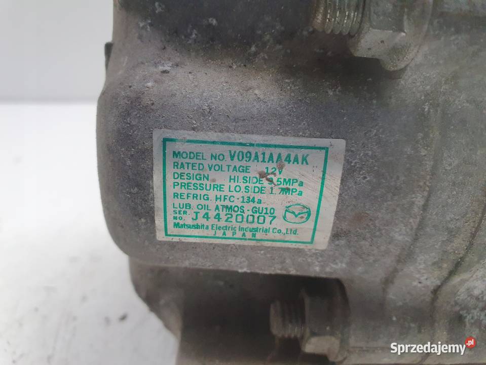 SPRĘŻARKA KLIMATYZACJI MAZDA 2 II 13 16V Chełm sprzedam