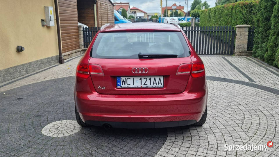Audi A3 Sportback I właściciel 16 8v 102 Klima Zarejestrowany w Polsce Płońsk