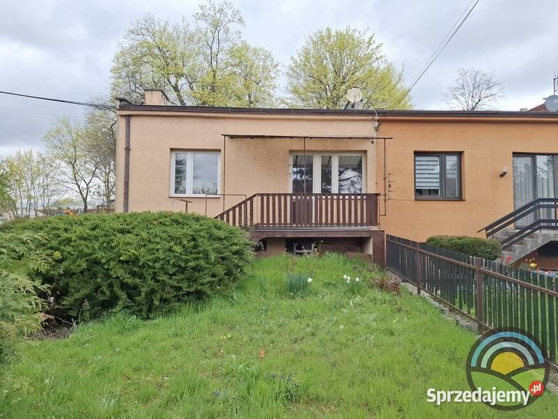 Brzezie gm Zabierzów parterowy dom jednorodzinny małopolskie