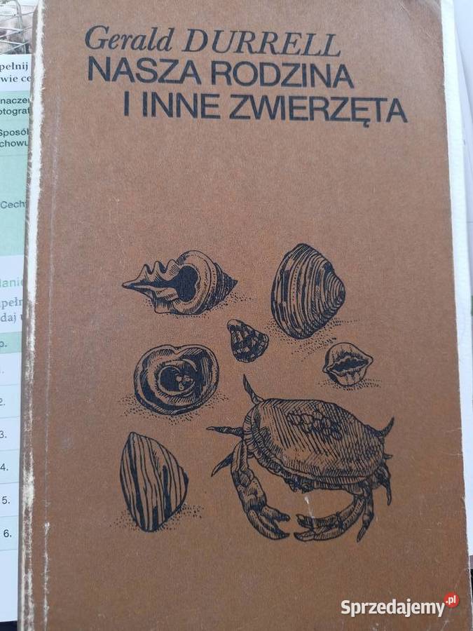 Durrell książki Nasza rodzina i inne zwierzęta miękka Proza i poezja Warszawa
