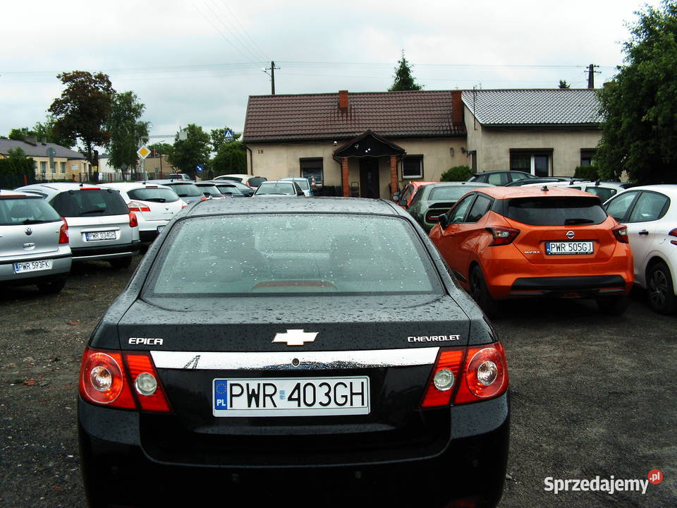 Chevrolet Epica 20 Etylina Gaz 2008 r Epica Września
