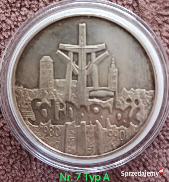 100 000 Solidarność 1990 r Typ A 7 oryginał Konin