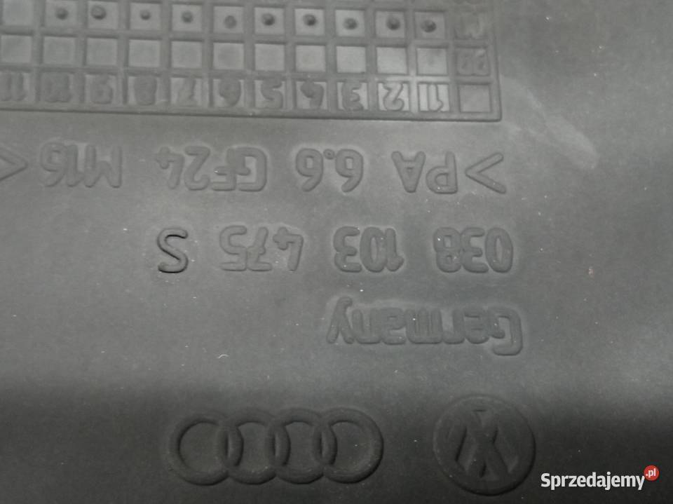 POKRYWA ZAWORÓW 038103475S Audi A6 II 19972004