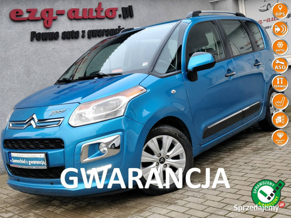 Citroen C3 Picasso pełne wyposażenie serwis autoalarm Zgierz sprzedam