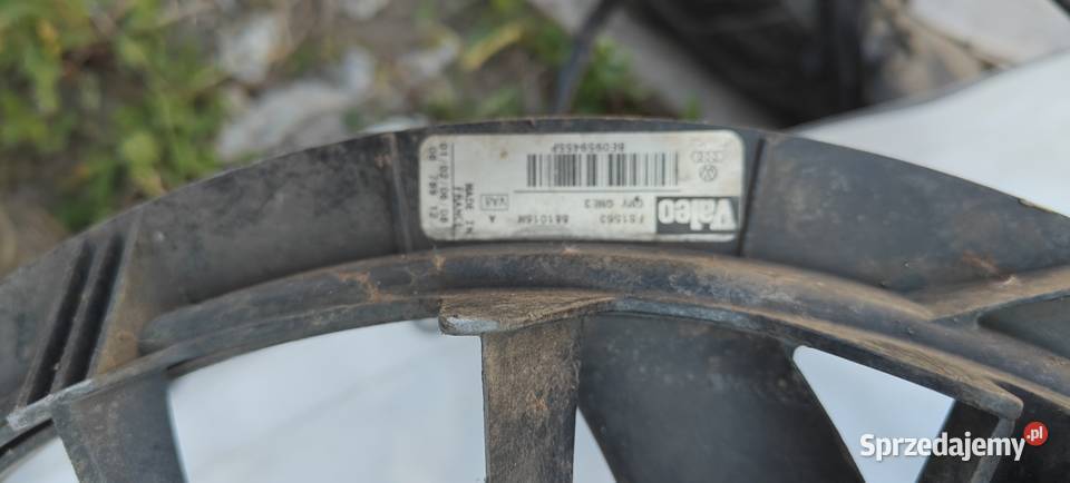 AUDI S4 42 OEM LH wentylator chłodnicy Siechnice