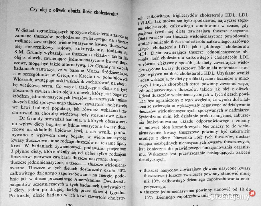 Cholesterol Przyjaciel czy wróg Andrew Laughin Chełm