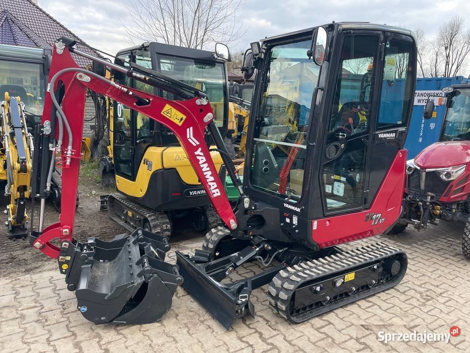 Nowa minikoparka YANMAR SV17VT SV17 Premium Warszawa