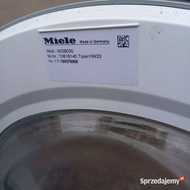 Miele W1 WDB 030 Na części mazowieckie Stare Babice