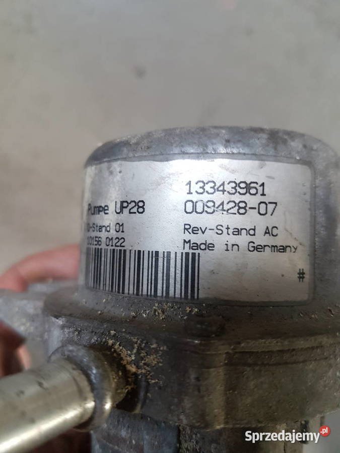 OPEL ASTRA J VAKU POMPA POMPA PODCISNIENIA UP28