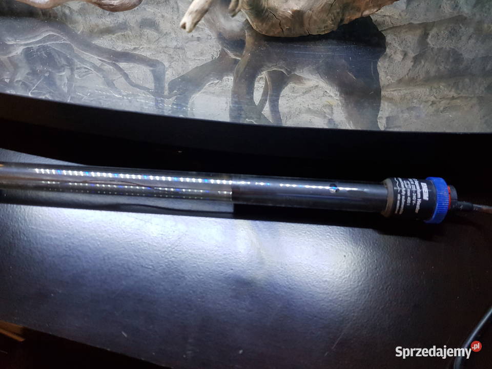 Akwarium panoramiczne 210 l tło strukturalne Led śląskie Żywiec