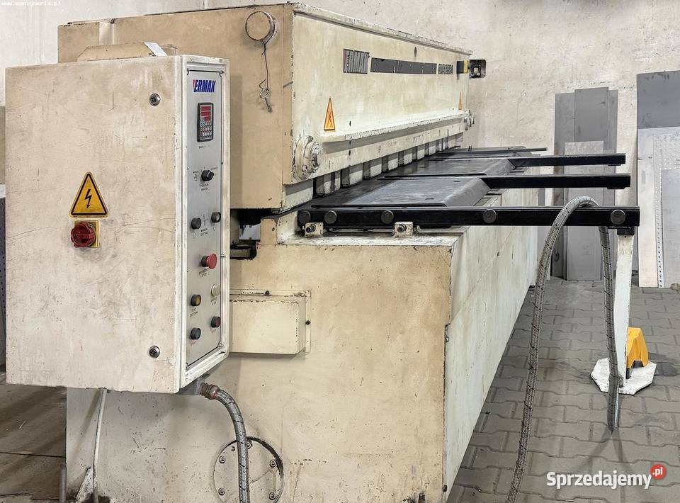Nożyce gilotynowe ERMAK GMR 2600 X 4 Jelenia Góra