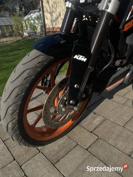 KTM Duke 390 idealny przebieg 12k akryl KTM Motoryzacja Jasło