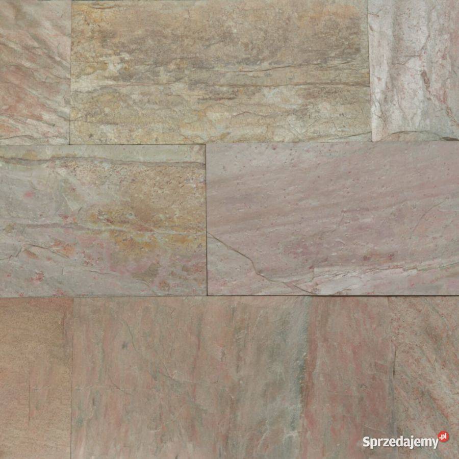 Płytki kwarcyt Copper naturalny 60x30x12 Łódź