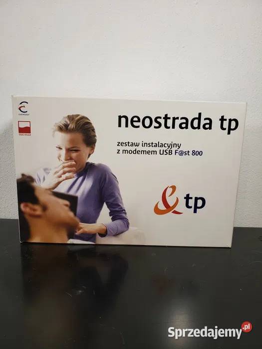 Neostrada TP zestaw instalacyjny z modemem USB Internet i komunikacja Dzierżoniów